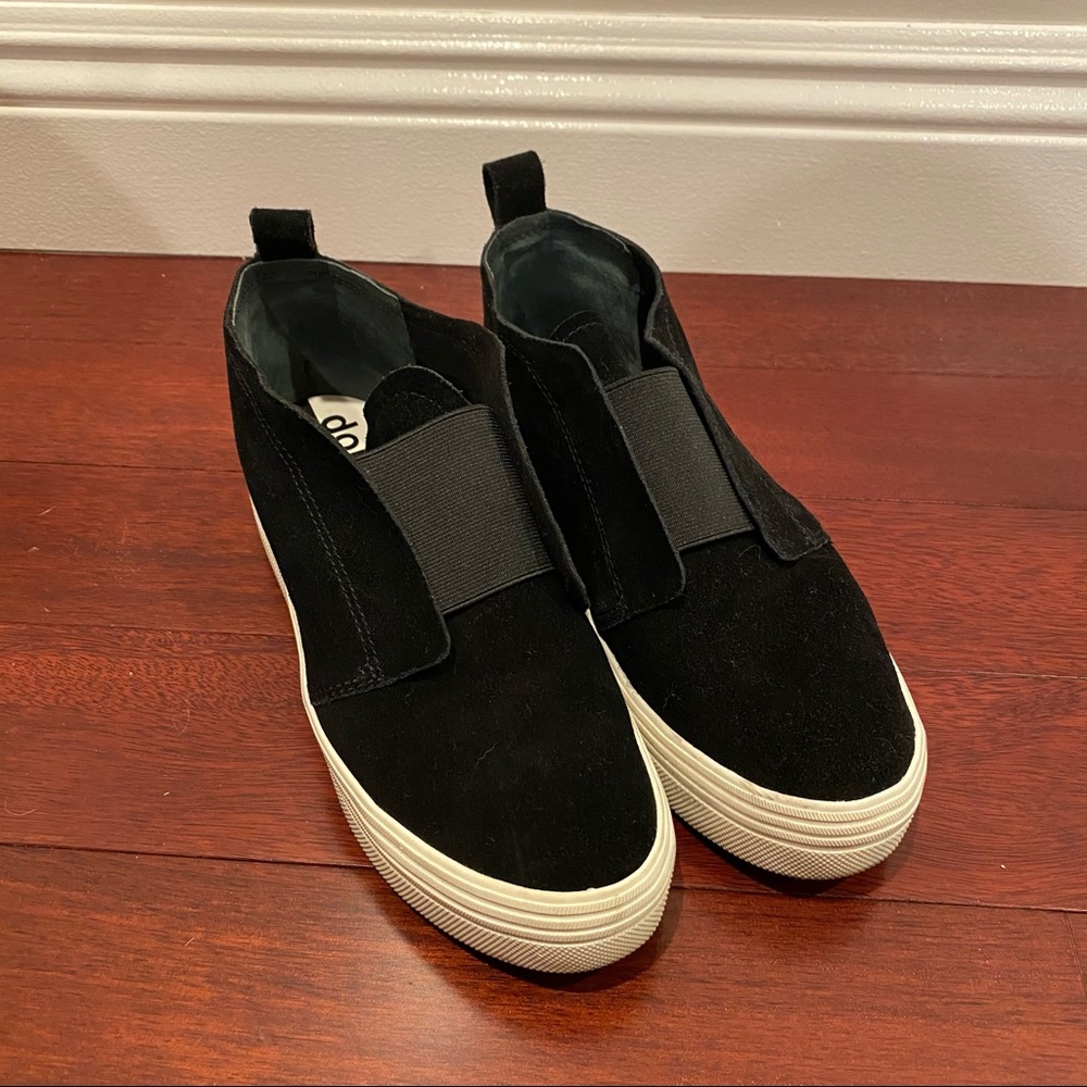 Suede Platform Sneakers